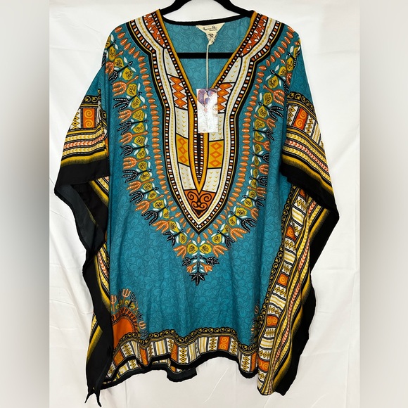 GypsieBlu Printed Polyester Tunic Top For Women - Picture 1 of 4